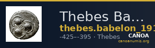 Thebes Babelon 1914 253 — CANOA