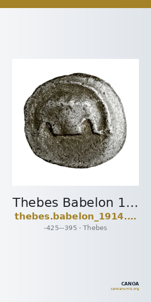 Thebes Babelon 1914 254-255 — CANOA