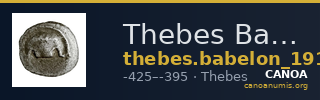 Thebes Babelon 1914 254-255 — CANOA