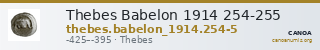 Thebes Babelon 1914 254-255 — CANOA