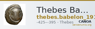 Thebes Babelon 1914 263-264 — CANOA