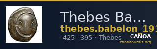 Thebes Babelon 1914 263-264 — CANOA