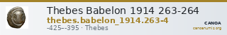 Thebes Babelon 1914 263-264 — CANOA