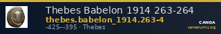 Thebes Babelon 1914 263-264 — CANOA