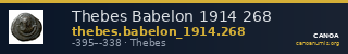 Thebes Babelon 1914 268 — CANOA