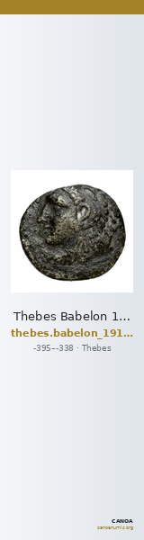 Thebes Babelon 1914 269-270 — CANOA