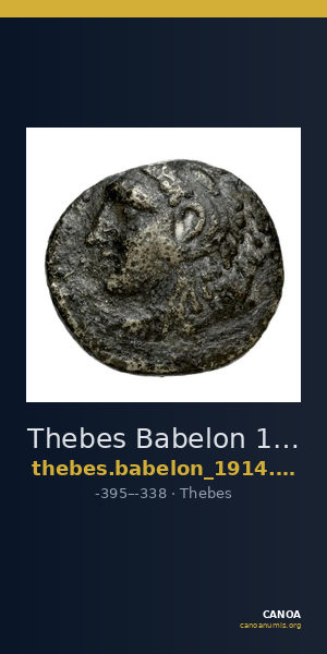 Thebes Babelon 1914 269-270 — CANOA