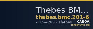Thebes BMC Thebes 201-206 — CANOA