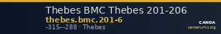 Thebes BMC Thebes 201-206 — CANOA