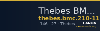 Thebes BMC Thebes 210-211 — CANOA