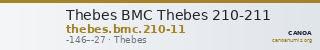 Thebes BMC Thebes 210-211 — CANOA