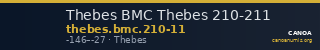 Thebes BMC Thebes 210-211 — CANOA