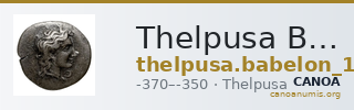 Thelpusa Babelon 1914 935-6 — CANOA