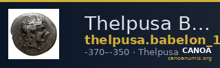 Thelpusa Babelon 1914 935-6 — CANOA