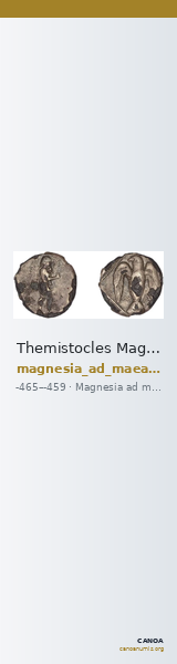 Themistocles Magnesia ad Maeandrum Nollé and Wenninger 1998 Th. 1 — CANOA
