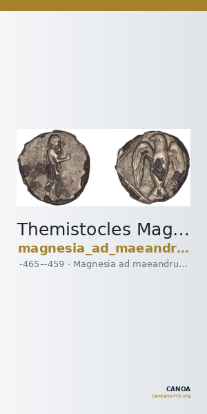 Themistocles Magnesia ad Maeandrum Nollé and Wenninger 1998 Th. 1 — CANOA