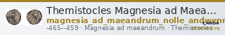 Themistocles Magnesia ad Maeandrum Nollé and Wenninger 1998 Th. 1 — CANOA