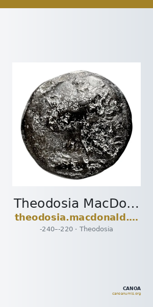 Theodosia MacDonald 2005 159 — CANOA