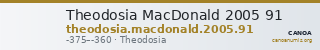Theodosia MacDonald 2005 91 — CANOA