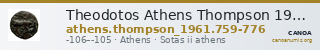 Theodotos Athens Thompson 1961 759-776 — CANOA