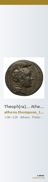 Theoph[ra]... Athens Thompson 1961 401bis, 404-412 — CANOA