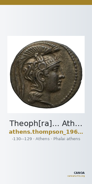 Theoph[ra]... Athens Thompson 1961 401bis, 404-412 — CANOA