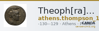 Theoph[ra]... Athens Thompson 1961 401bis, 404-412 — CANOA