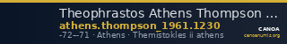 Theophrastos Athens Thompson 1961 1230 — CANOA