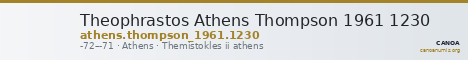 Theophrastos Athens Thompson 1961 1230 — CANOA