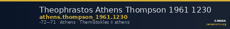 Theophrastos Athens Thompson 1961 1230 — CANOA