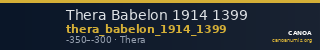 Thera Babelon 1914 1399 — CANOA