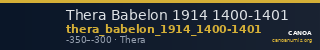Thera Babelon 1914 1400-1401 — CANOA