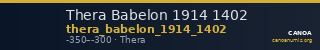 Thera Babelon 1914 1402 — CANOA