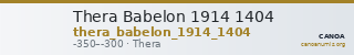 Thera Babelon 1914 1404 — CANOA
