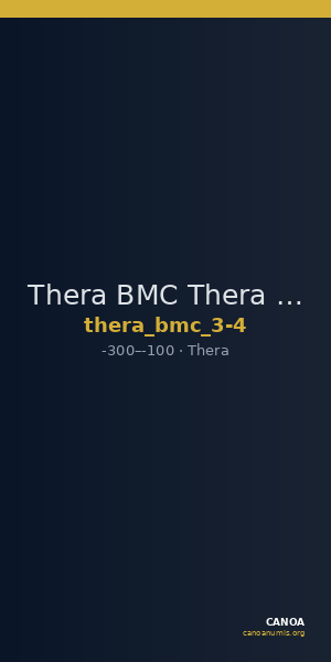 Thera BMC Thera 3-4 — CANOA