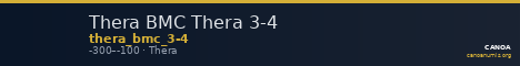 Thera BMC Thera 3-4 — CANOA