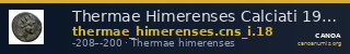 Thermae Himerenses Calciati 1983 18 — CANOA