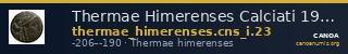 Thermae Himerenses Calciati 1983 23 — CANOA