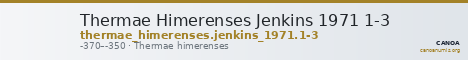 Thermae Himerenses Jenkins 1971 1-3 — CANOA