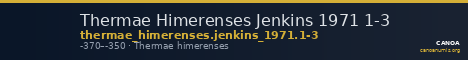 Thermae Himerenses Jenkins 1971 1-3 — CANOA