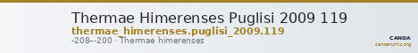 Thermae Himerenses Puglisi 2009 119 — CANOA