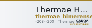 Thermae Himerenses SNG Lloyd 1041 — CANOA