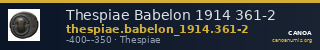 Thespiae Babelon 1914 361-2 — CANOA