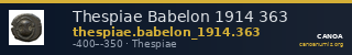 Thespiae Babelon 1914 363 — CANOA