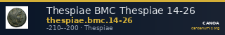 Thespiae BMC Thespiae 14-26 — CANOA