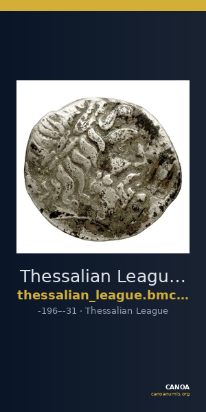 Thessalian League Thessaly BMC Thessalian League 1-35 — CANOA