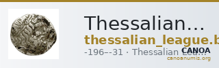 Thessalian League Thessaly BMC Thessalian League 1-35 — CANOA