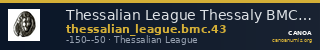 Thessalian League Thessaly BMC Thessalian League 43 — CANOA