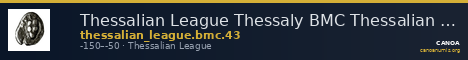 Thessalian League Thessaly BMC Thessalian League 43 — CANOA