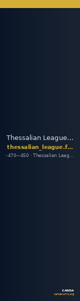 Thessalian League Thessaly Franke 1970 2-4, 6-9 — CANOA